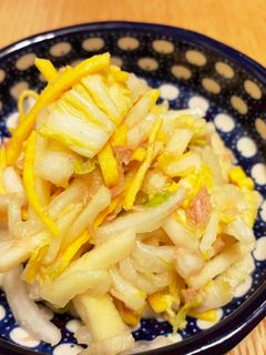 白菜とりんごのサラダ-レシピのメイン写真