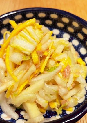 白菜とりんごのサラダ-レシピのメイン写真