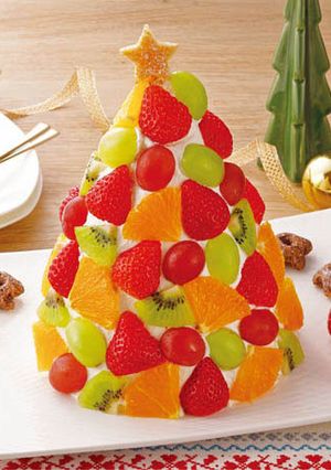 クリスマスツリーケーキ-レシピのメイン写真