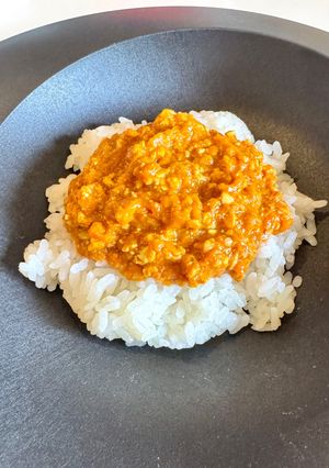 レンチン＊キーマカレー厚揚げで栄養価UP-レシピのメイン写真
