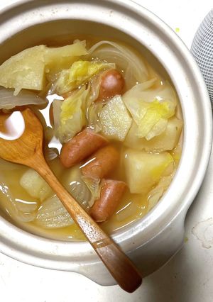 簡単！ソーセージのポトフ♪-レシピのメイン写真