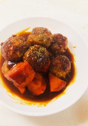 肉肉しいミートボール-レシピのメイン写真
