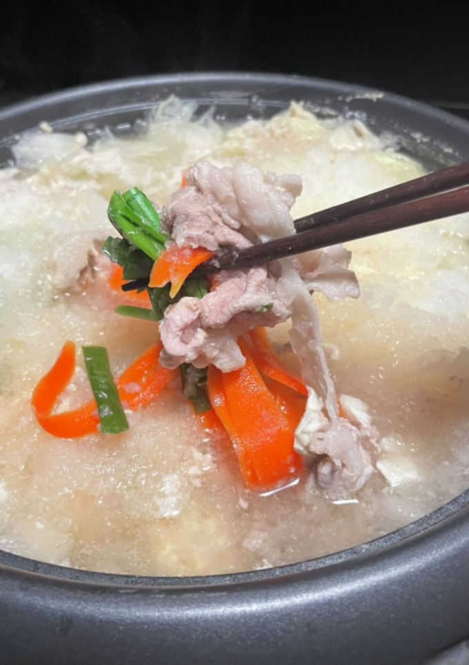 冷蔵庫にあるもので！みぞれ鍋の作り方-レシピのメイン写真