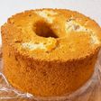 ホエーとバナナのシフォンケーキ