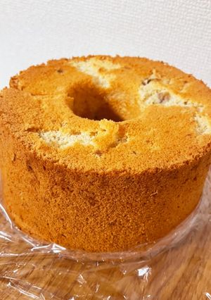 ホエーとバナナのシフォンケーキ-レシピのメイン写真