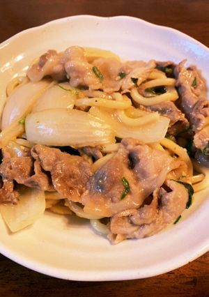 豚汁焼うどん-レシピのメイン写真