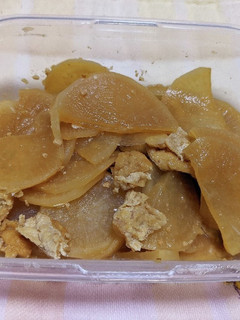 レンジで簡単☆大根と油揚げの味噌煮-レシピのメイン写真