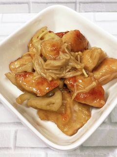 鶏肉とれんこんのバター醤油炒め-レシピのメイン写真