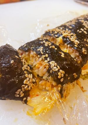 韓国人が作るキムチキンパ-レシピのメイン写真