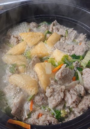 地元野菜たっぷり☆つみれ鍋-レシピのメイン写真