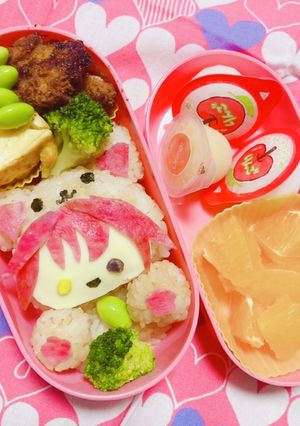 キャラ弁★すとぷり★莉犬★推し弁-レシピのメイン写真