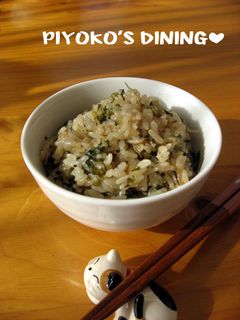 栄養満点♡大根葉とじゃこの炊き込みご飯-レシピのメイン写真