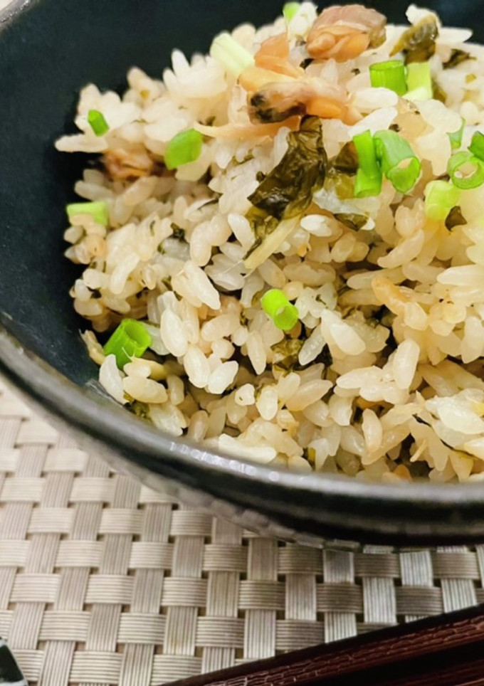 アサリとわかめと生姜の炊き込みご飯-レシピのメイン写真
