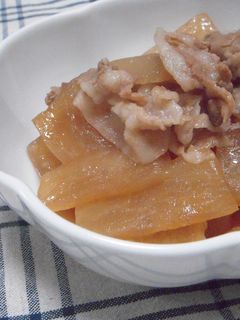 大根と豚バラの炒め煮-レシピのメイン写真