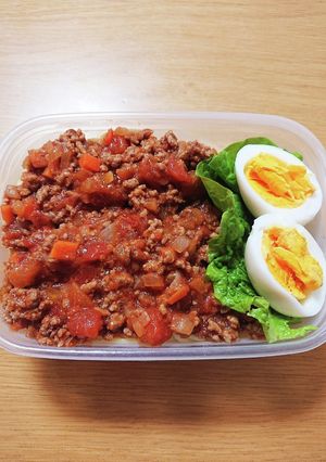 11/19 トマトパスタ弁当-レシピのメイン写真