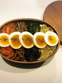 のっけ弁当2021.11.18 ナムル-レシピのメイン写真