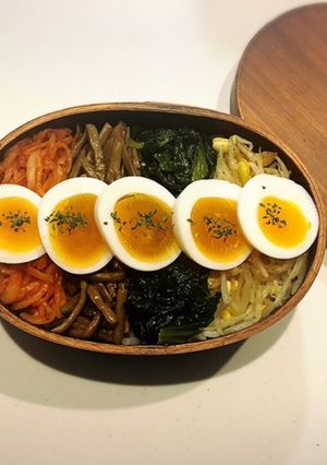 のっけ弁当2021.11.18 ナムル-レシピのメイン写真