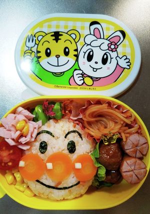 アンパンマン弁当-レシピのメイン写真