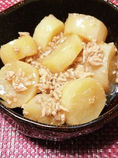大根の生姜そぼろあんかけ-レシピのメイン写真