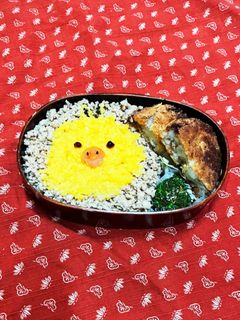 キイロイトリそぼろ弁当-レシピのメイン写真