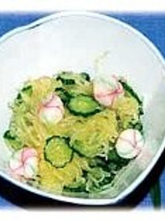 糸かぼちゃの酢の物-レシピのメイン写真