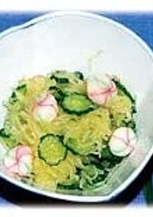 糸かぼちゃの酢の物-レシピのメイン写真