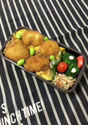 高校生弁当11/19カツ丼弁当-レシピのメイン写真