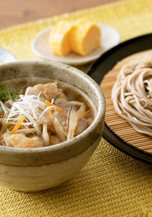【卯月製麺】鶏ごぼうのつけそば-レシピのメイン写真