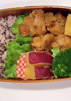 唐揚げ弁当-レシピのメイン写真
