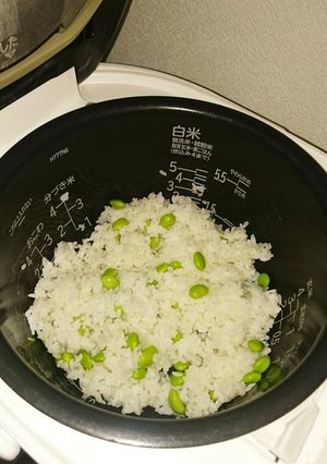 失敗なし！枝豆豆ご飯〜-レシピのメイン写真