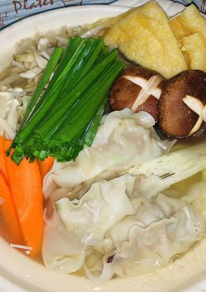 マコモダケの水餃子ちゃんこ鍋-レシピのメイン写真