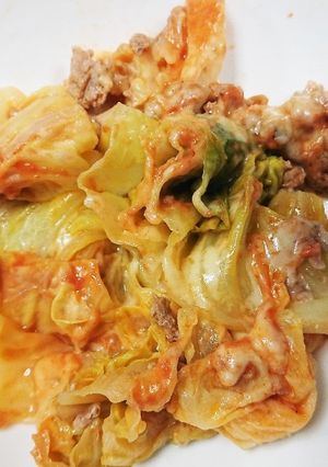 とろとろキャベツのチーズ蒸し-レシピのメイン写真