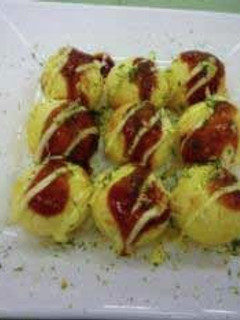 米粉でもちもち☆たこ焼き-レシピのメイン写真