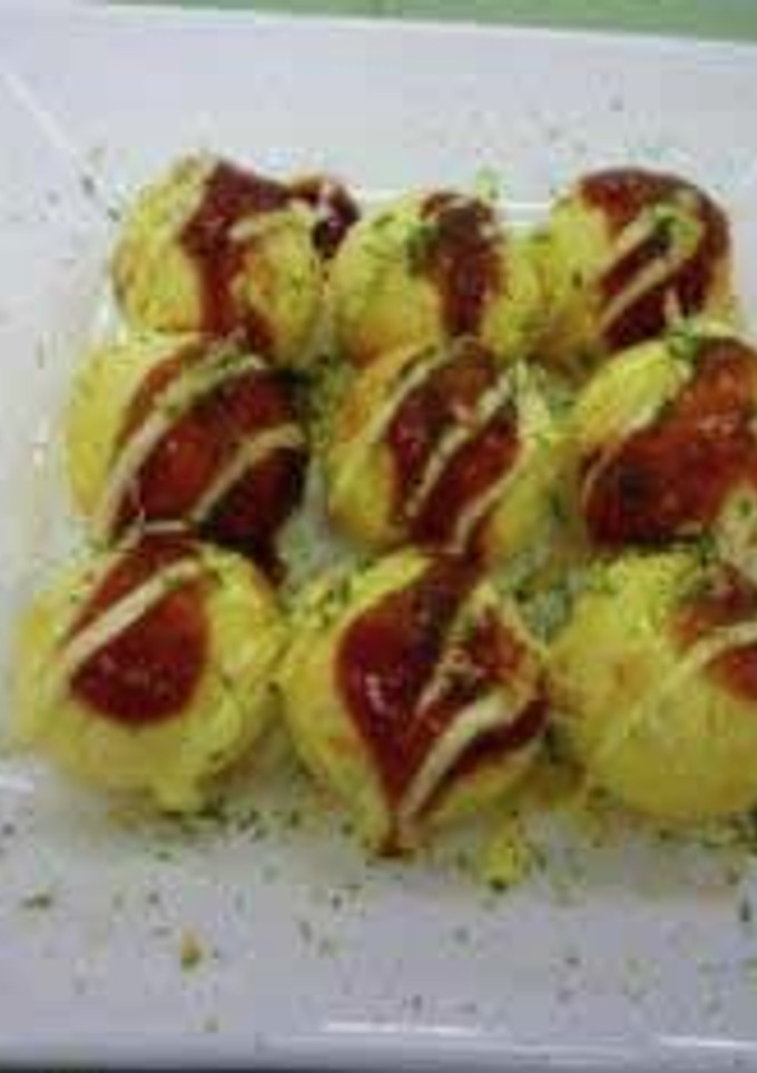 米粉でもちもち☆たこ焼き-レシピのメイン写真