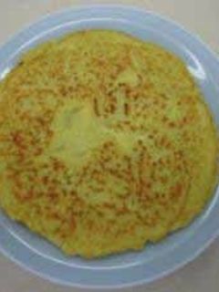 米粉とじゃが芋を使ったお好み焼き風チヂミ-レシピのメイン写真
