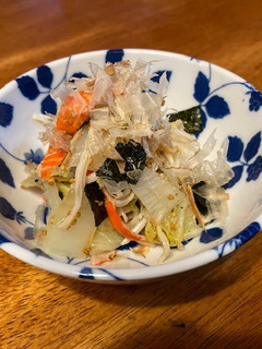 くたくたゆで白菜の海苔酢和え-レシピのメイン写真