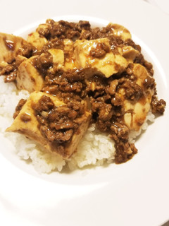 2021.11/17 夜ごはん 麻婆豆腐-レシピのメイン写真