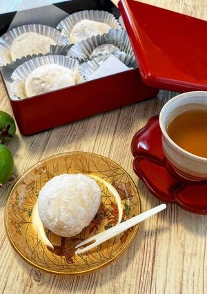 フェイジョアクリーム大福-レシピのメイン写真