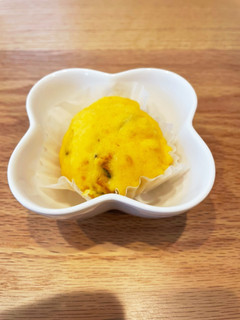 離乳食にも♡かぼちゃの米粉蒸しパン-レシピのメイン写真