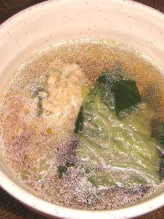 ☆ホッとする。大葉入り団子野菜スープ☆-レシピのメイン写真
