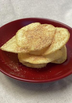 マカパウダーがけポテトチップス-レシピのメイン写真