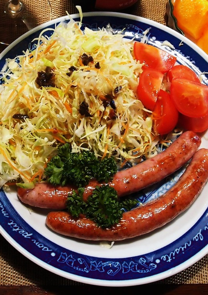 生ソーセージの食べ方(茹でず、蒸し器)-レシピのメイン写真