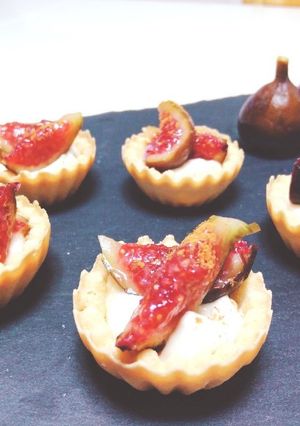 無花果とクリームチーズのプチタルト♡-レシピのメイン写真