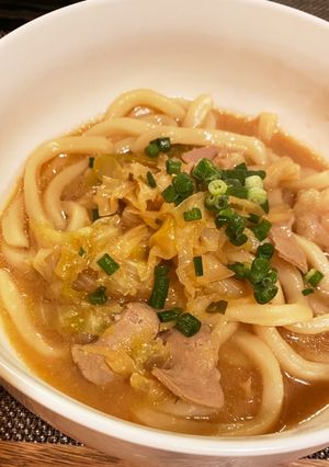 もつ煮込みうどん-レシピのメイン写真