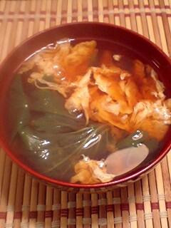 セロリの葉 お味噌汁♪-レシピのメイン写真