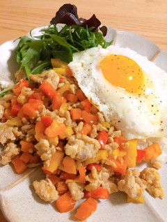 ナンプラー不要!簡単野菜たっぷりガパオ-レシピのメイン写真