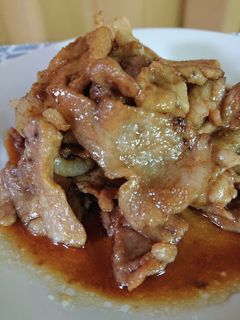 ☆豚肉だけで炒めもの☆豚丼にも☆-レシピのメイン写真