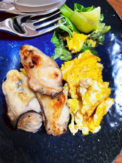 牡蠣と青梗菜のソテー-レシピのメイン写真