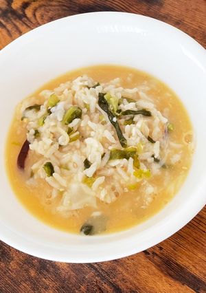 大根菜 と しらす 雑炊-レシピのメイン写真