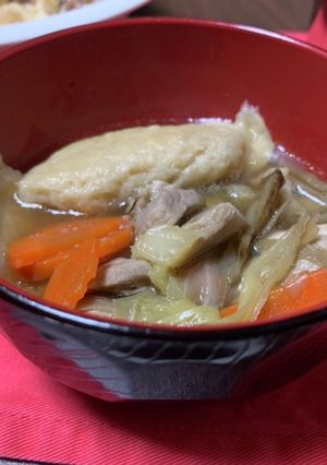 せんべい汁-レシピのメイン写真